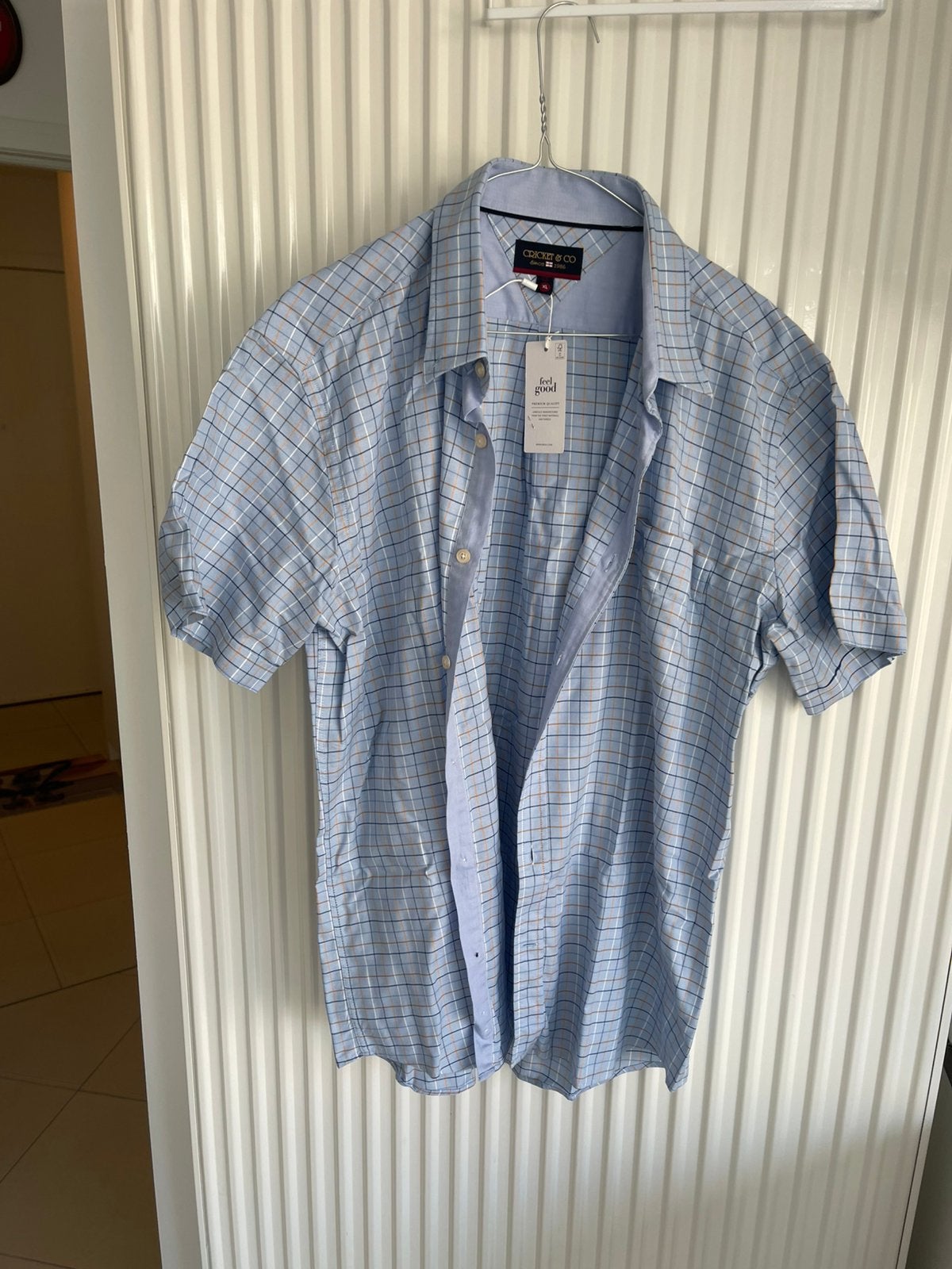 Nieuw Cricket & Co Herenhemd  100% Katoen XL (valt ruime L), Enlèvement ou Envoi, Comme neuf
