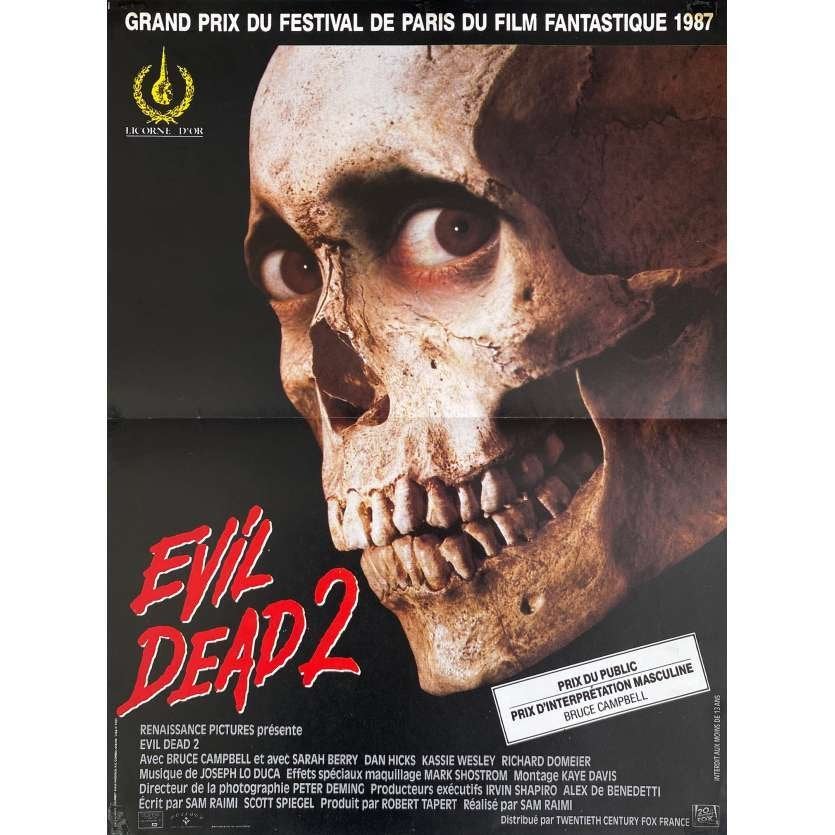 Evil dead 2  filmposter  40x60 cm, Ophalen, Zo goed als nieuw, Film en Tv