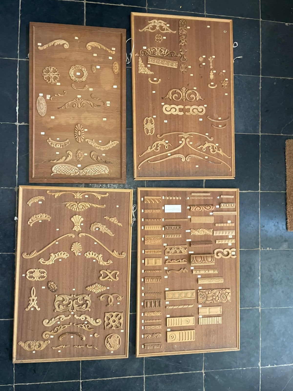 5 Decoratieve panelen, Ophalen