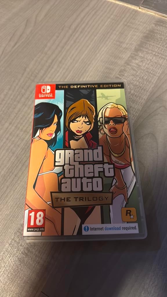 Nintendo switch GTA, Ophalen of Verzenden, Zo goed als nieuw