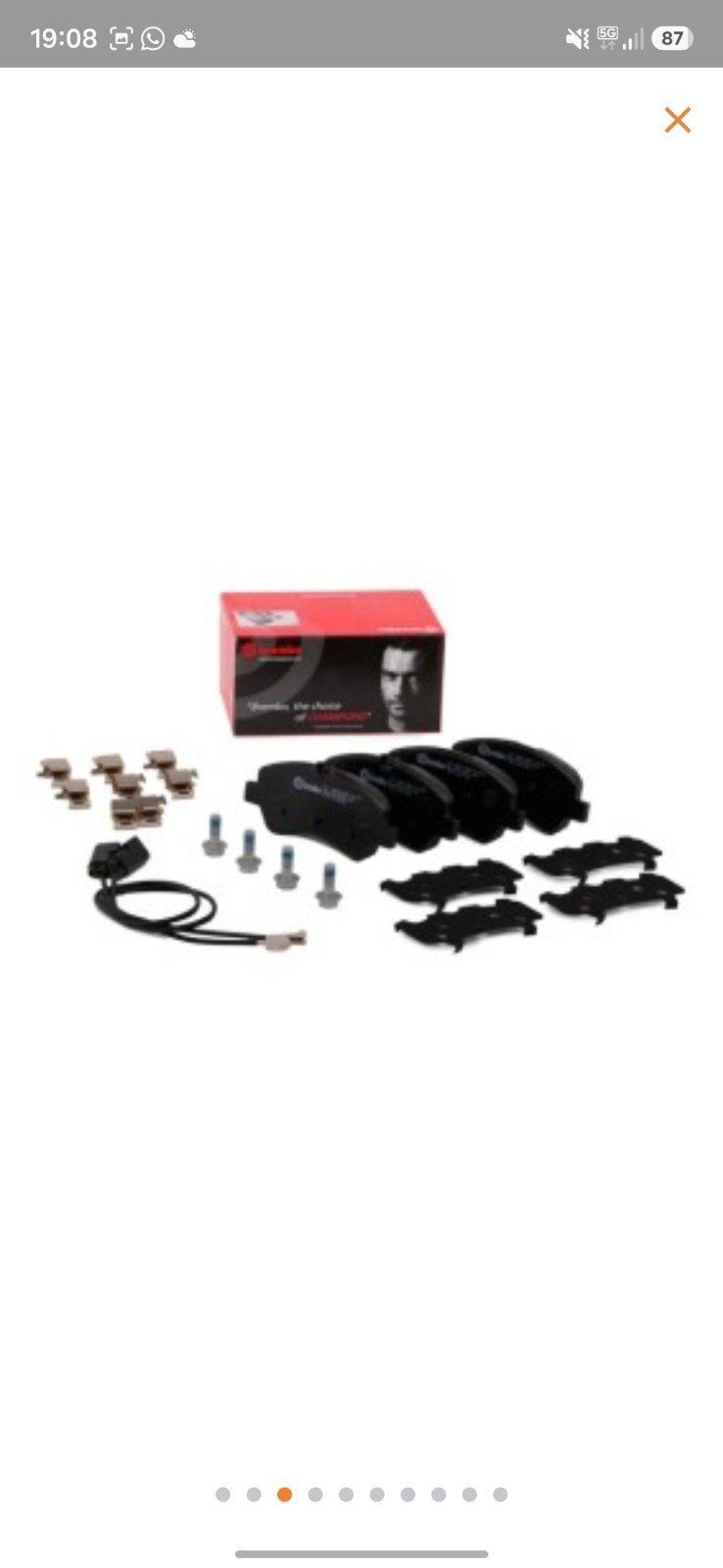 Brembo remblokken P24 187 te koop (nieuw in de doos), Ophalen of Verzenden, Nieuw, Ford