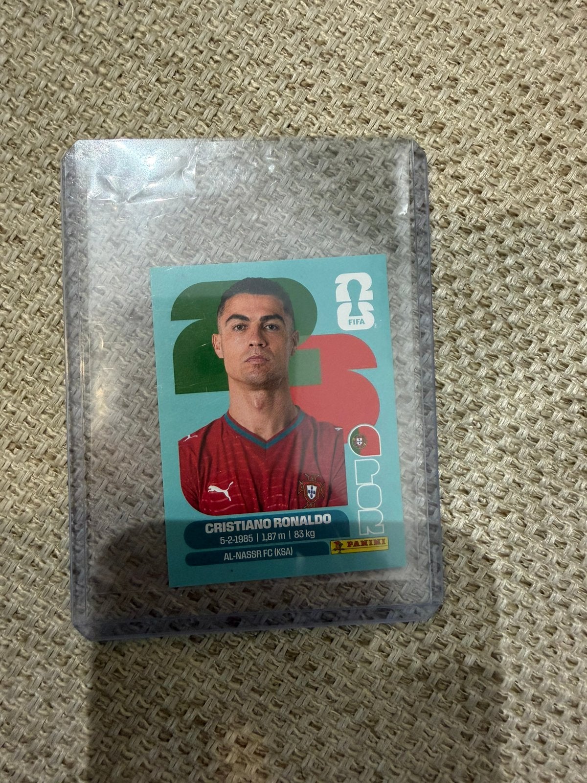 Cristiano Ronaldo - Panini card 2026, Enlèvement ou Envoi, Comme neuf