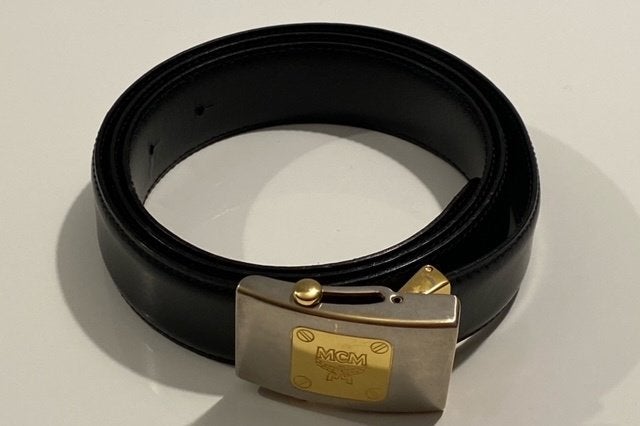 MCM lederen riem unisex, Vêtements | Hommes, Ceintures, Neuf, Cuir véritable, Enlèvement ou Envoi, 115 cm ou plus
