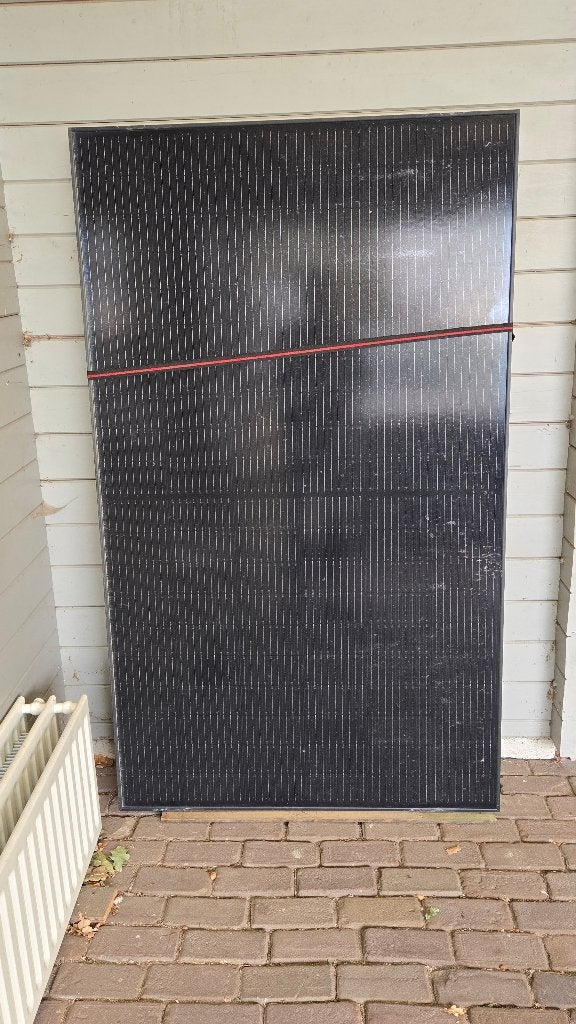 Zonnepanelen met omvormer., Enlèvement, Utilisé, Système complet, 200 watts-crêtes ou plus