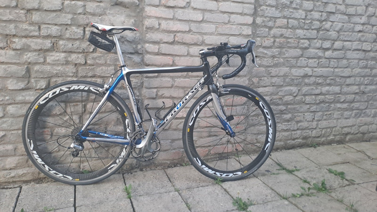 Très beau Vèlo full carbone Prorace T 53 cm, Fietsen en Brommers, Fietsen | Racefietsen, Carbon, Ophalen