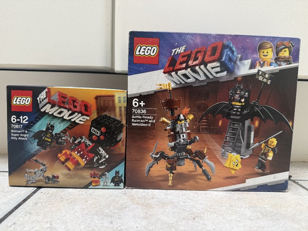 Lego Lot - The Lego Movie 1 & 2 - Batman, Ophalen, Inclusief accessoires, Overige thema's, Lego