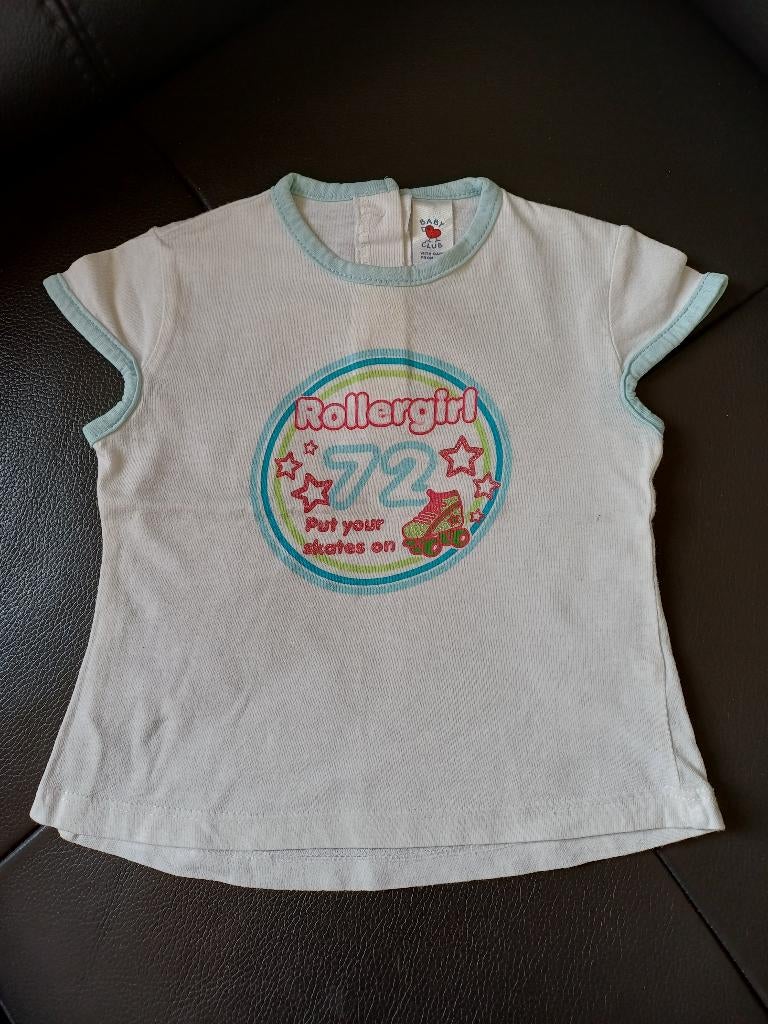 T-shirt maat 74 C&A Baby Club, Enfants & Bébés, Vêtements de bébé | Taille 74, C&A, Enlèvement ou Envoi, Utilisé, Chemisette ou Manches longues