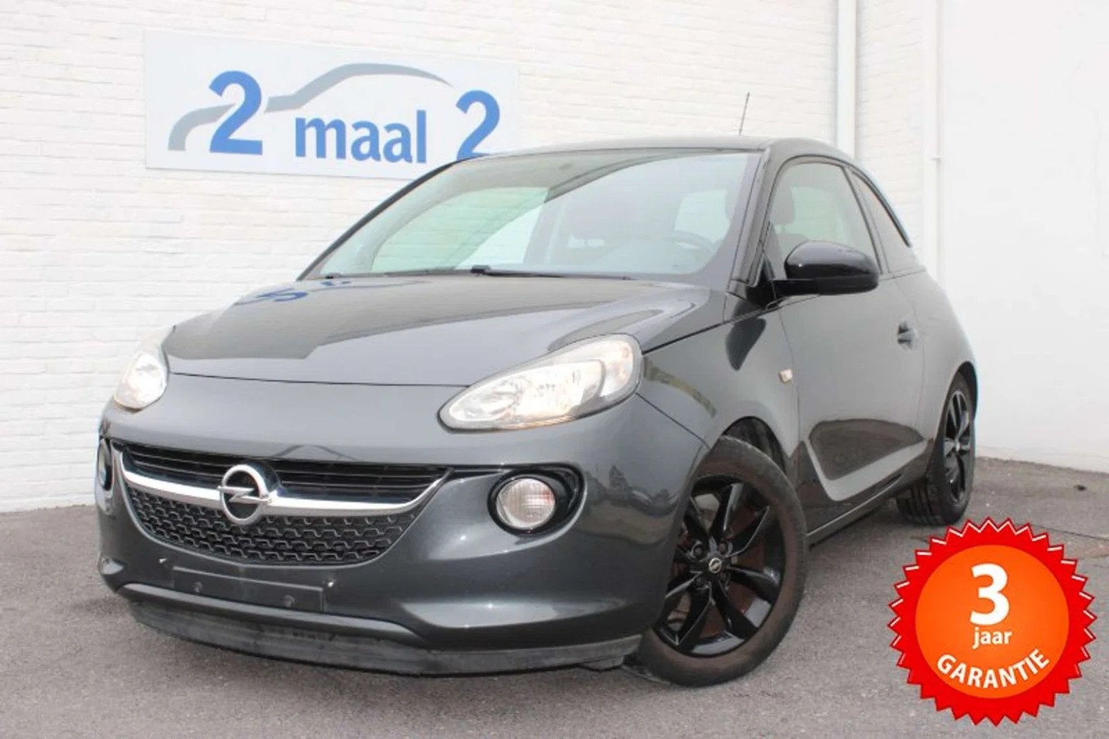 Opel ADAM Adam 1.2i Airco/Cruise incl 3 JAAR garantie!, Argent ou Gris, Euro 6, Entreprise, 69 ch