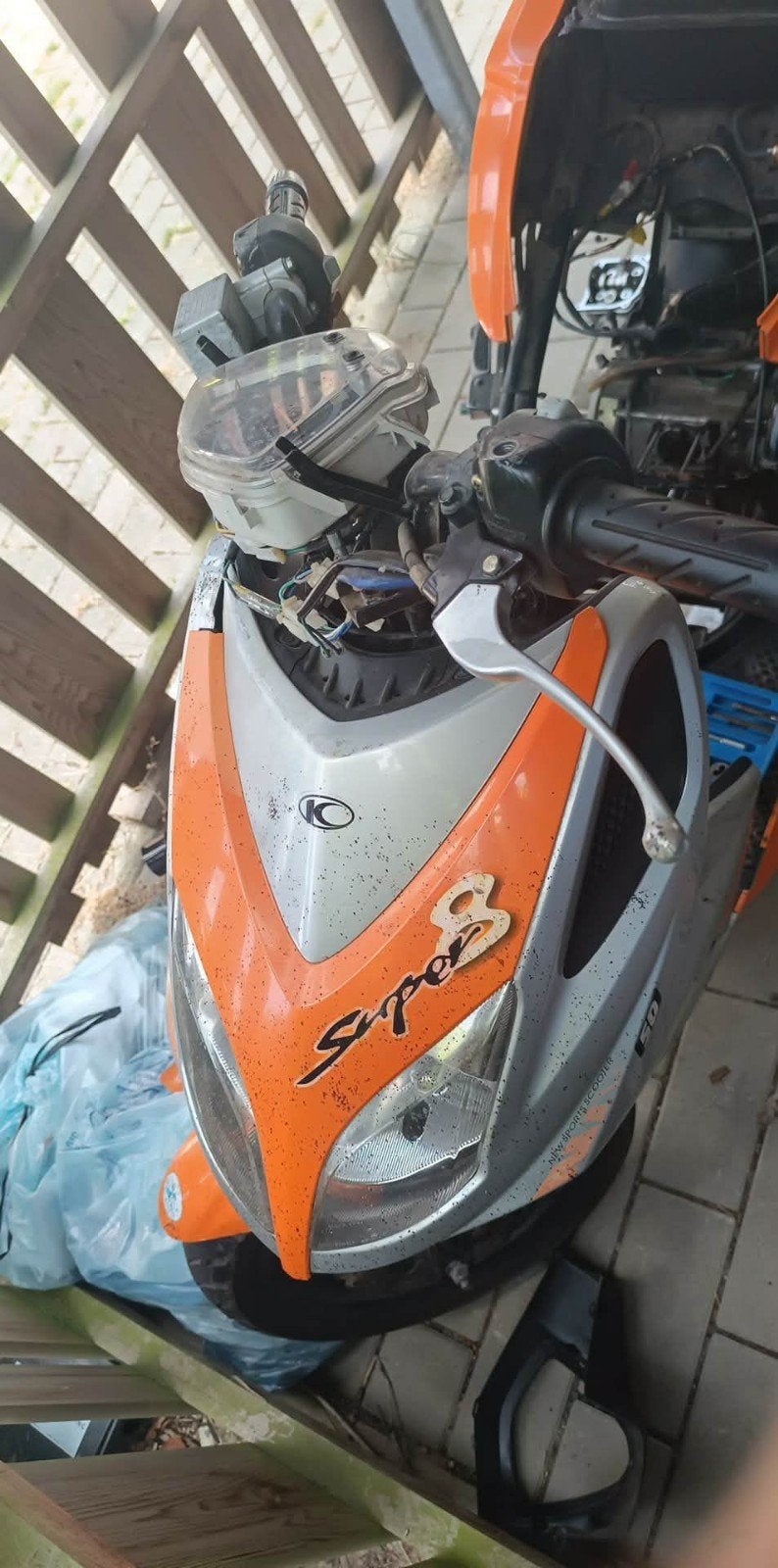 te koop, Fietsen en Brommers, Ophalen, Cilinder, Kymco
