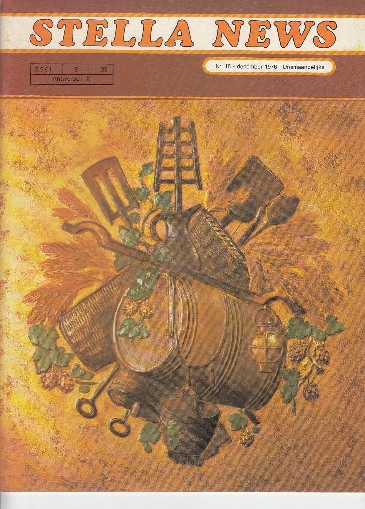 Stella Artois magazine december 1976, Verzamelen, Verzenden, Zo goed als nieuw, Overige typen, Stella Artois