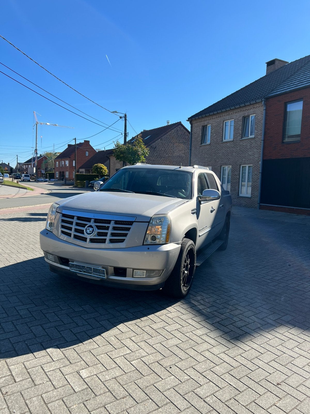Cadillac Escalade ext Lichte vracht, Auto's, Automaat, Escalade, Leder, 5 zetels