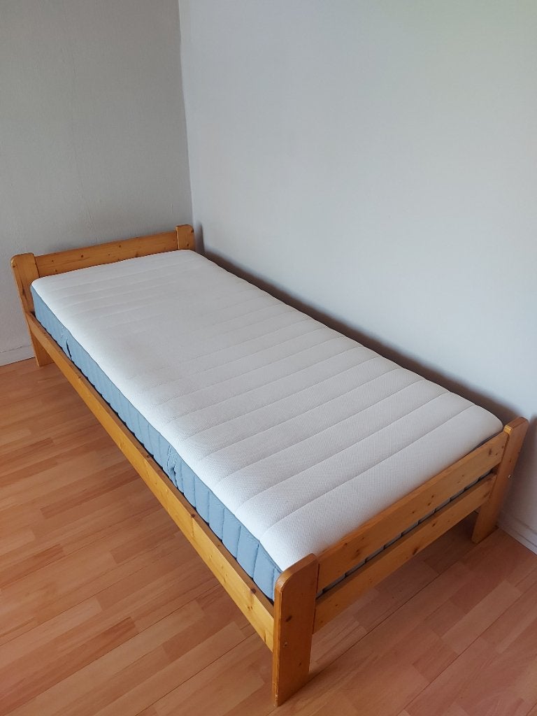 Matras ikea, Ophalen, 90 cm, Eenpersoons, Zo goed als nieuw