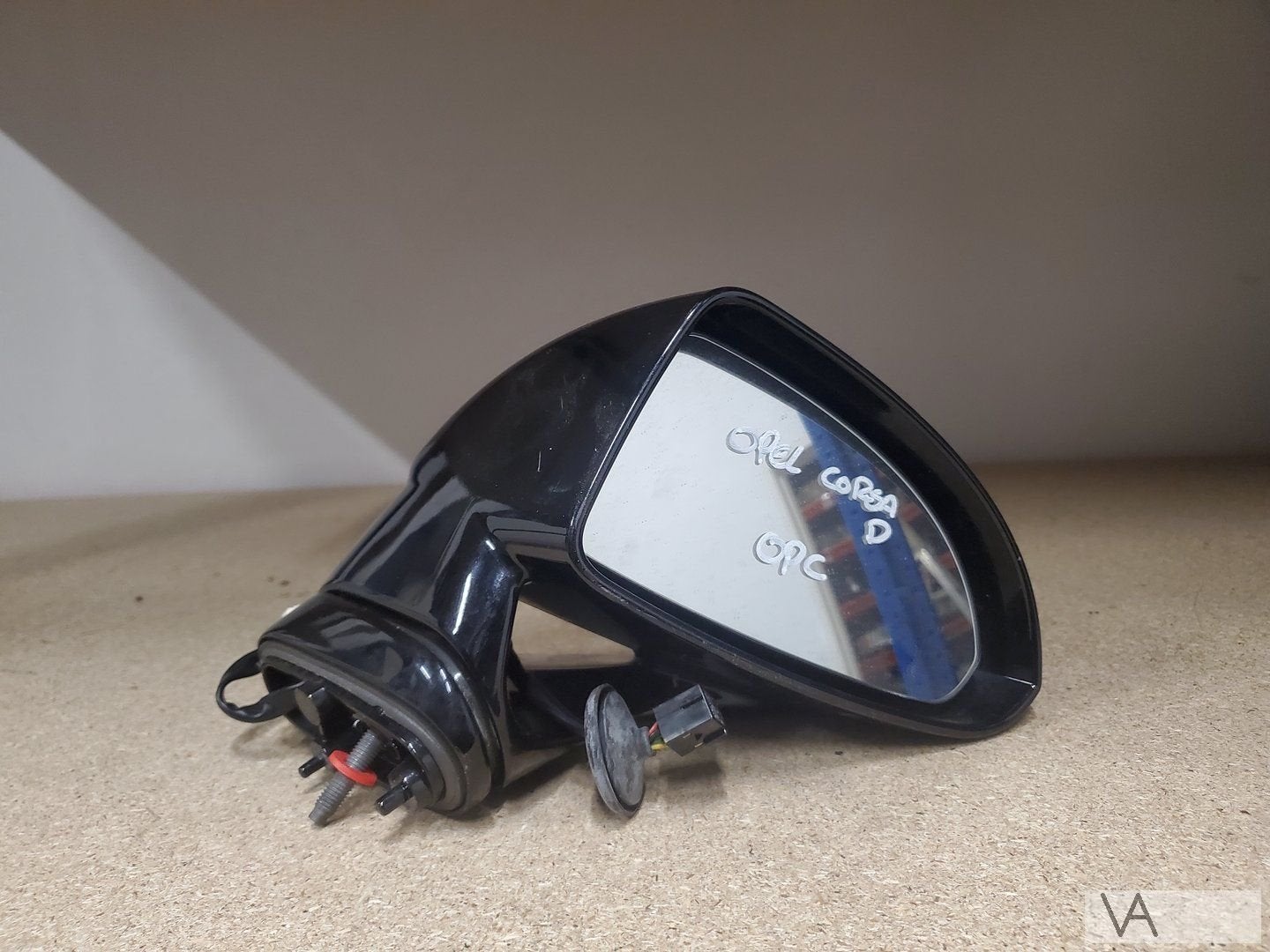 Opel Corsa D spiegel rechts OPC 2006 -2013 €100 klein plekje, Gebruikt, -, -, Opel