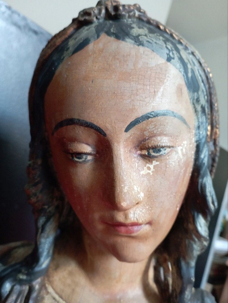 639) Buste ( Maria Van Brabant? ), Enlèvement, Buste