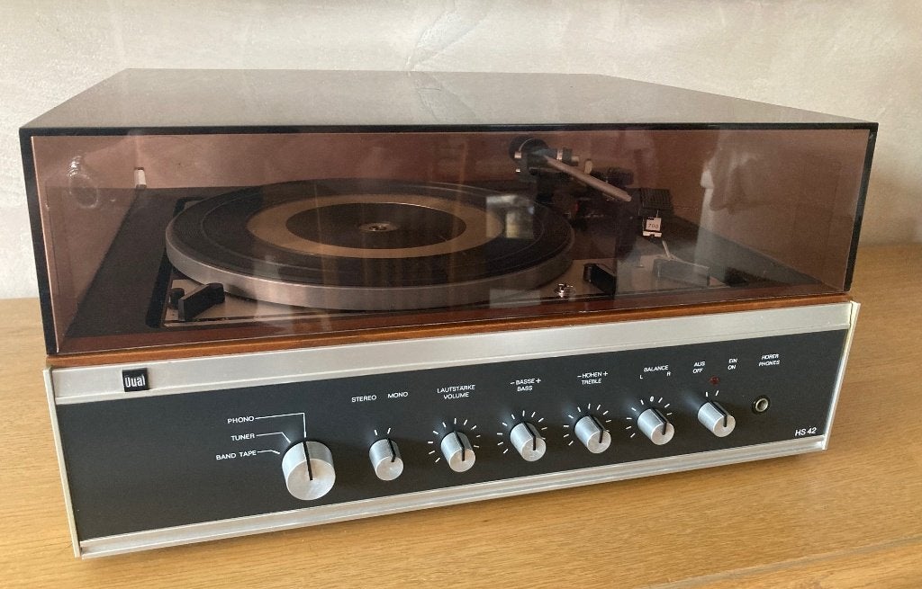 Dual Hifi Studio HS42 met Dual 1216 - volledige revisie, Audio, Tv en Foto, Ophalen, Pitch-regelaar, Refurbished, Platenspeler
