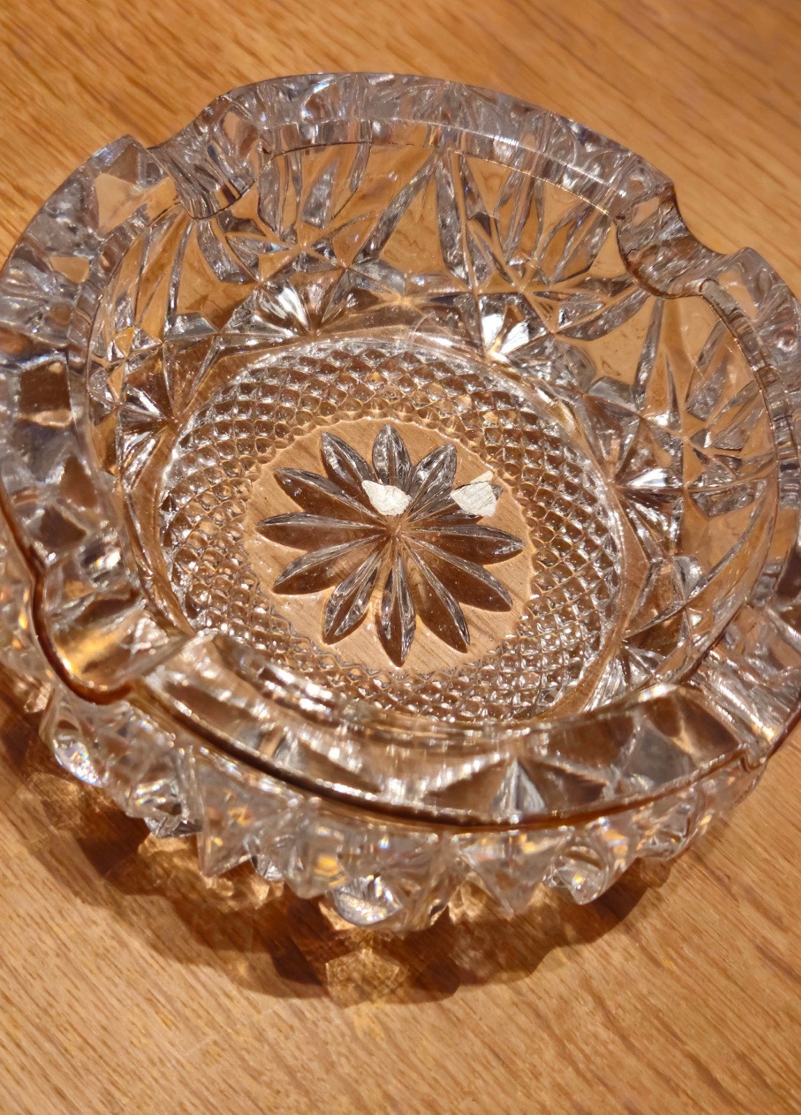 Vintage Kristallen asbakken ,schalen,vazen,gieter, Antiek en Kunst, Ophalen