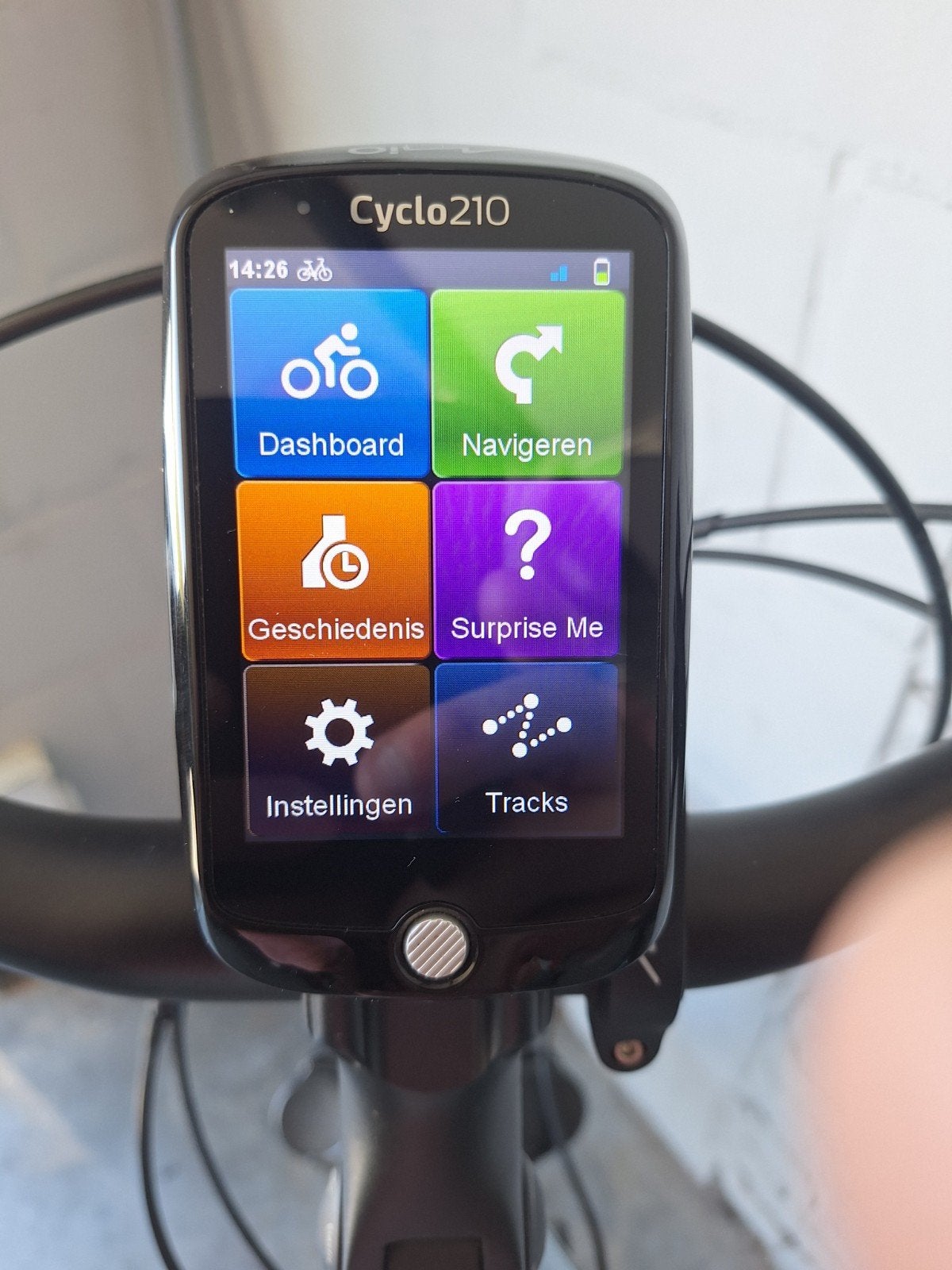 Gps  fiets mio210, Fietsen en Brommers, Ophalen, GPS