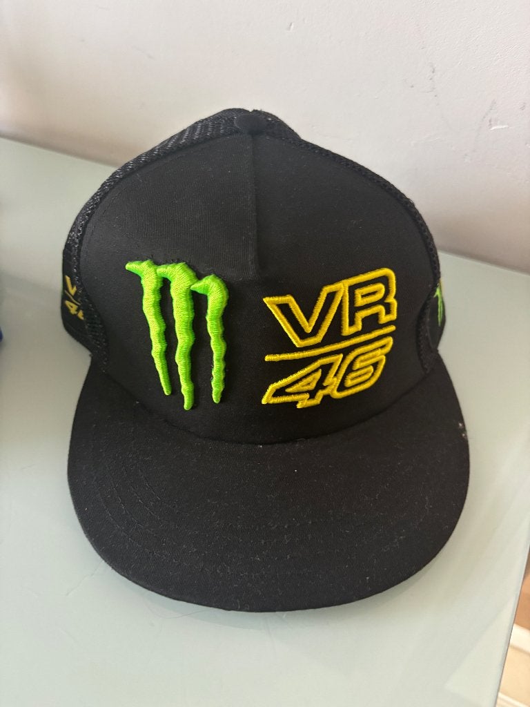 Petje Valentino Rossi 46 Monster, Ophalen, Nieuw, Overige maten, Zwart