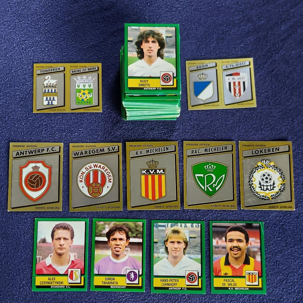 205 versch. Panini stickers voetbal ' FB 1989 ' -nieuw-, Ophalen of Verzenden, Nieuw, Poster, Plaatje of Sticker