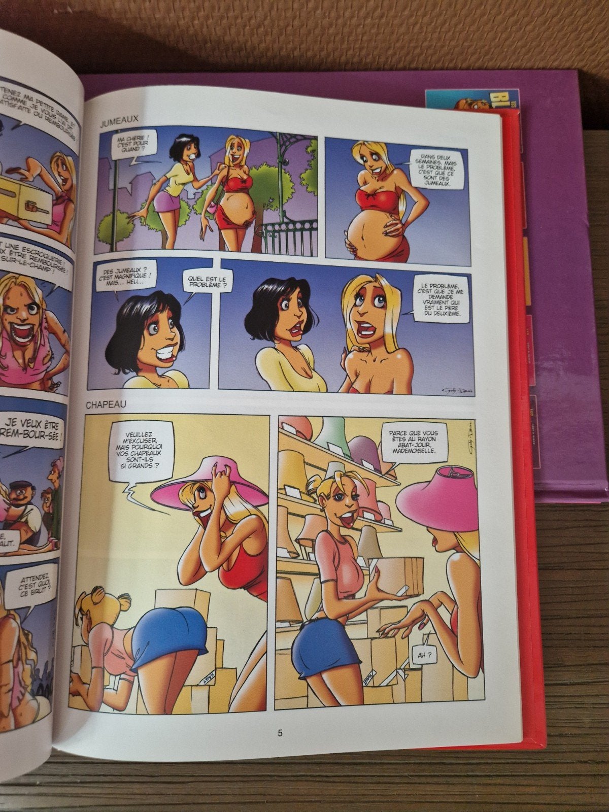 Lot de 4 bd les blondes 2 à 5,EO, Enlèvement ou Envoi