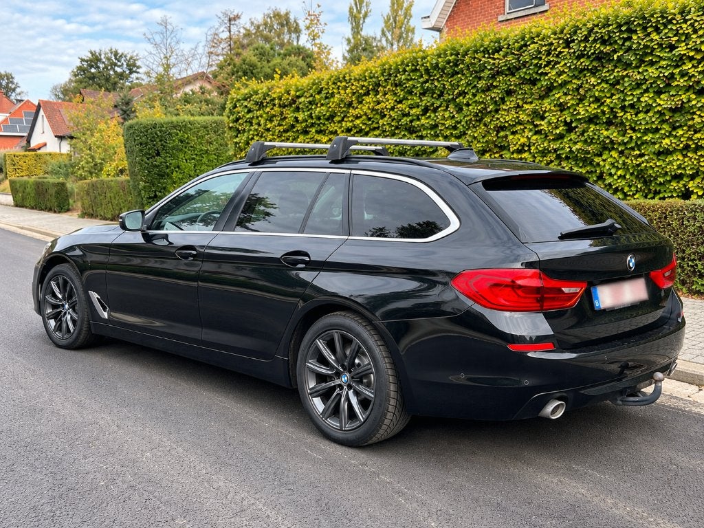 BMW 520 touring 190pk - diesel - 117.000km, Autos, 139 g/km, Entretenue par le concessionnaire, Noir, 5 portes