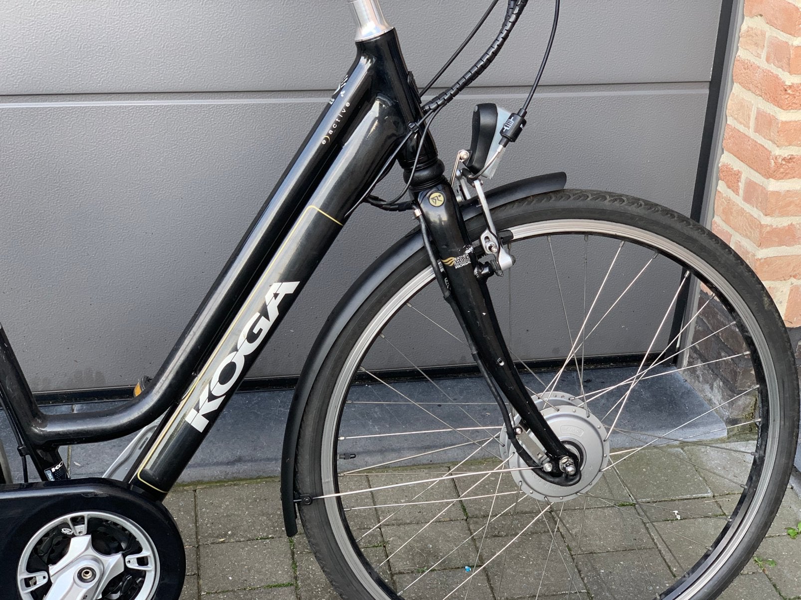 Elektrische fiets Koga, Fietsen en Brommers, Ophalen, Zo goed als nieuw