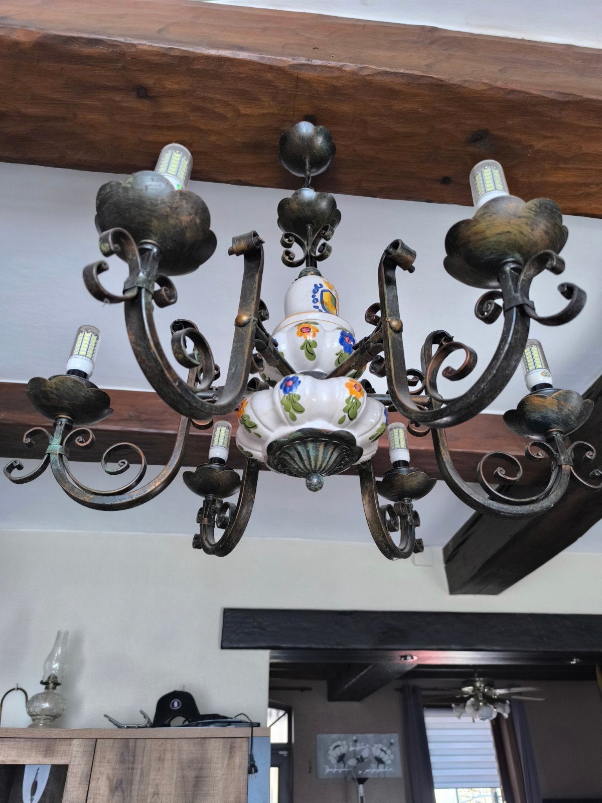 Lustre en céramique, Maison & Meubles, Enlèvement, Céramique