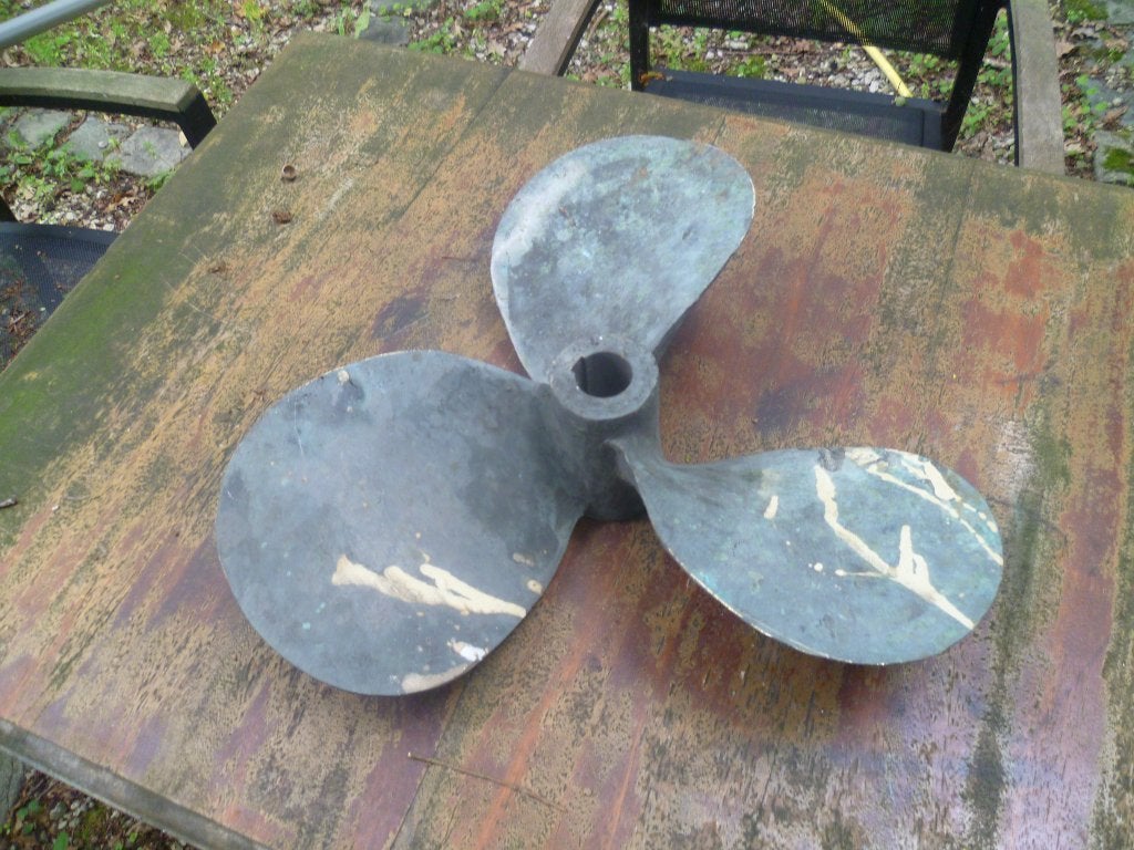 vintage scheepsschroef, Ophalen