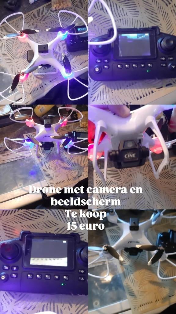 Drone, Cameradrone, Nieuw, Ophalen of Verzenden, Standaardkwaliteit