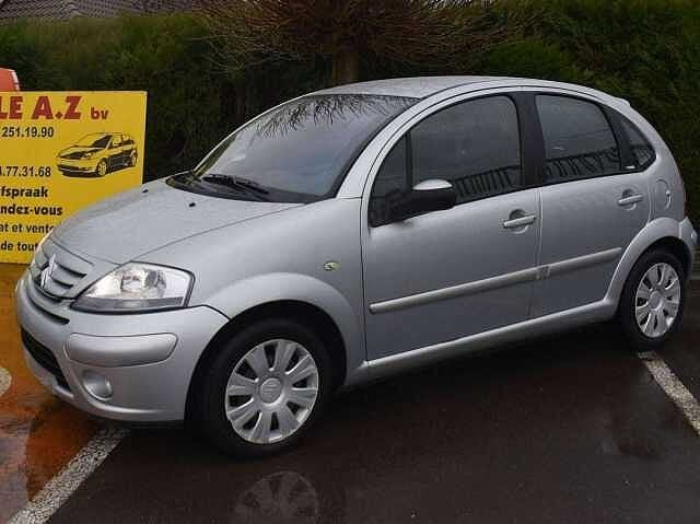 Citroen C3 1.4i Exclusive Airco ***12M GARANTIE***, Autos, Argent ou Gris, Achat, Entreprise, Noir