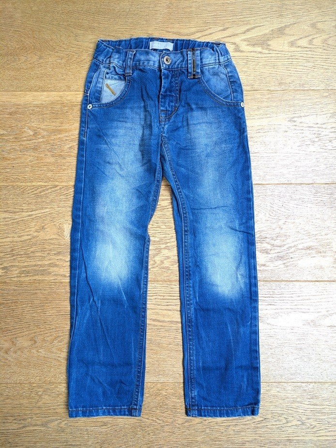 Name It - pantalon en jean fille - taille 122 (7 ans), Ophalen, Gebruikt, Meisje, Broek