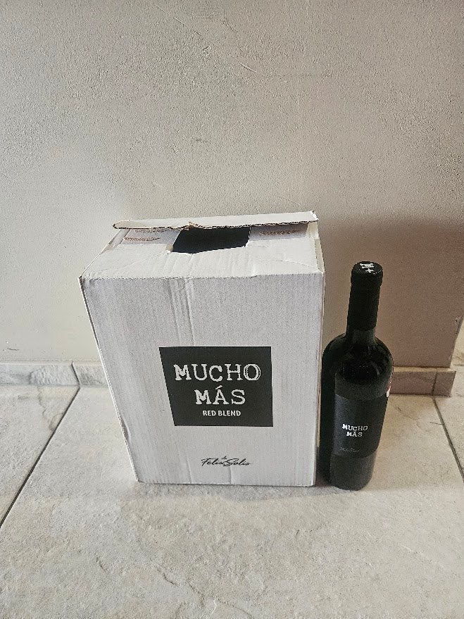 Rode Wijn: 6 flessen Mucho Mas, Verzamelen, Ophalen, Nieuw, Spanje, Rode wijn