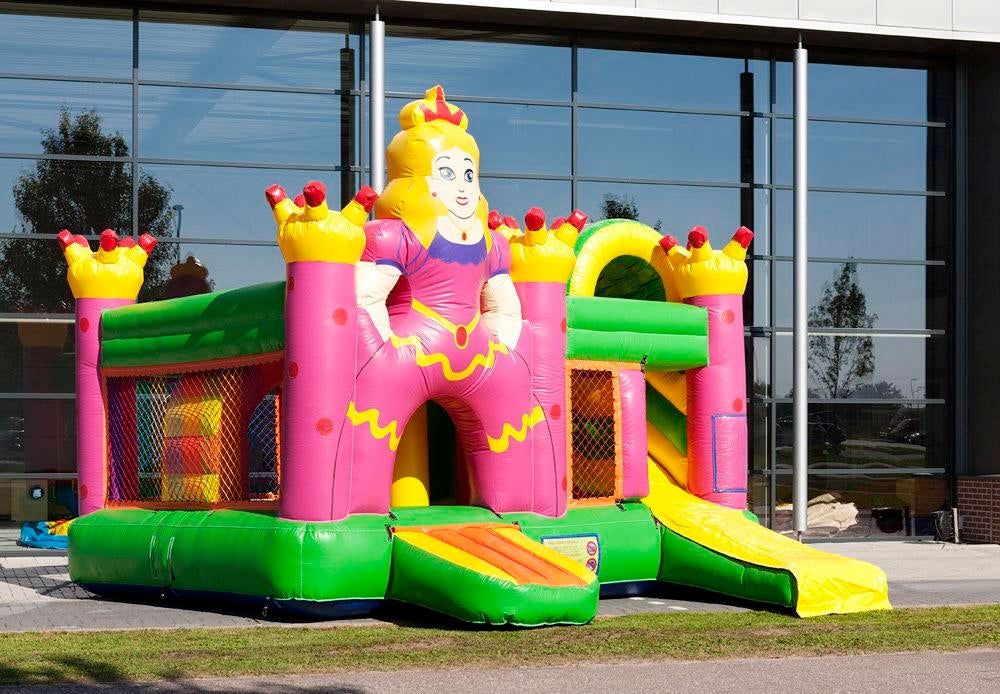 Prinses Springkasteel te huur regio Diepenbeek, Enlèvement, Neuf