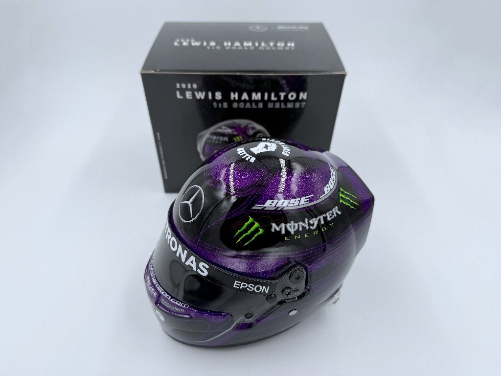 1/2 casque helmet F1 Hamilton 2020 Mercedes WC, Enlèvement ou Envoi, Comme neuf