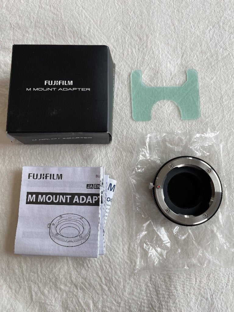 Bague M Mount Fujifilm, TV, Hi-fi & Vidéo, Fujifilm, Monture Fujifilm X, Comme neuf, Enlèvement