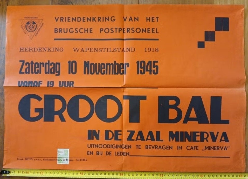 Affiche ,post personeel, Verzenden