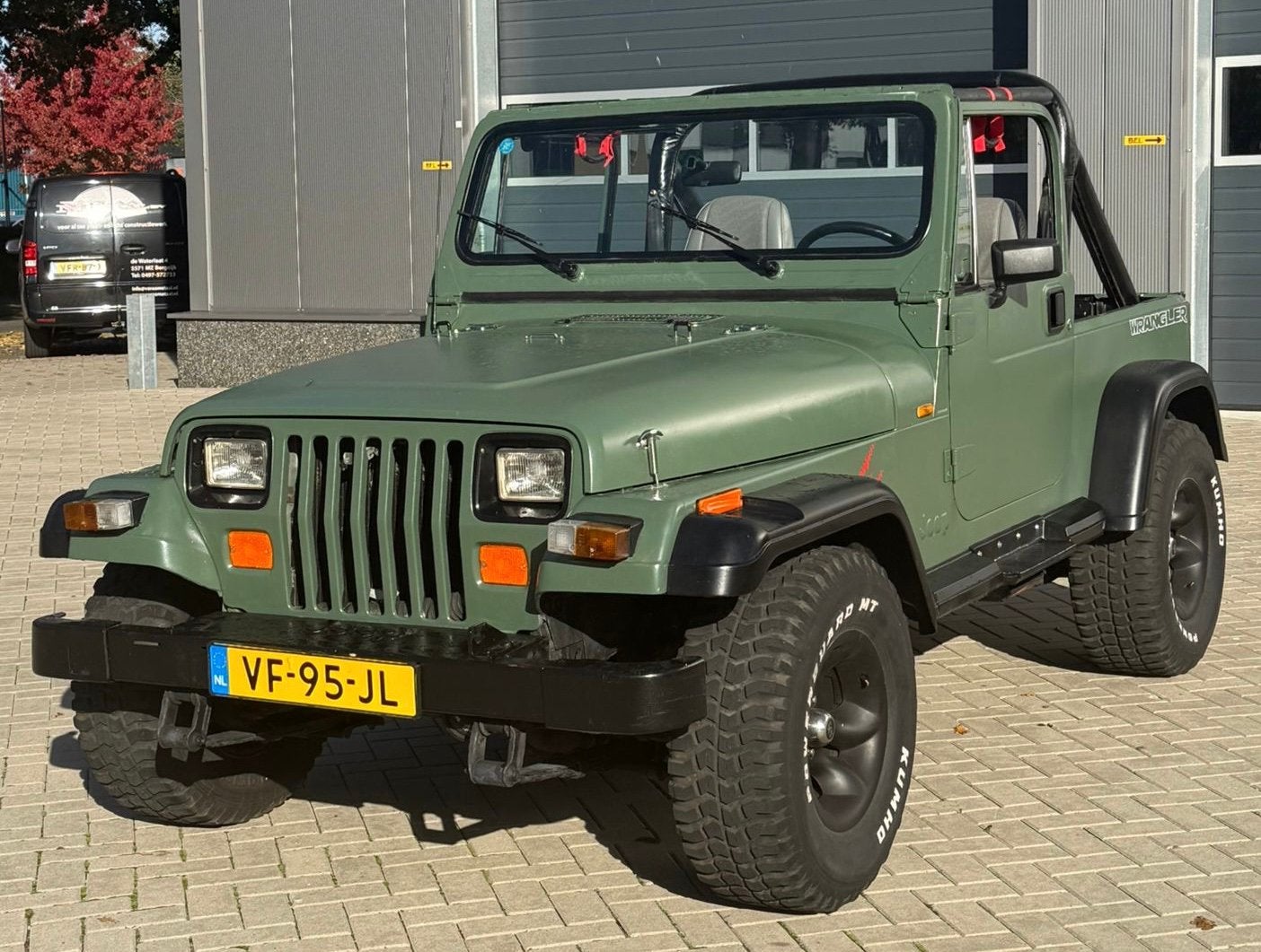 ‼️JEEP WRANGLER BJ1989 YJ 2.5 4WD GROEN HARDTOP SOFTTOP‼️, Autos, Jeep, Achat, 2500 cm³, Entreprise, Boîte manuelle