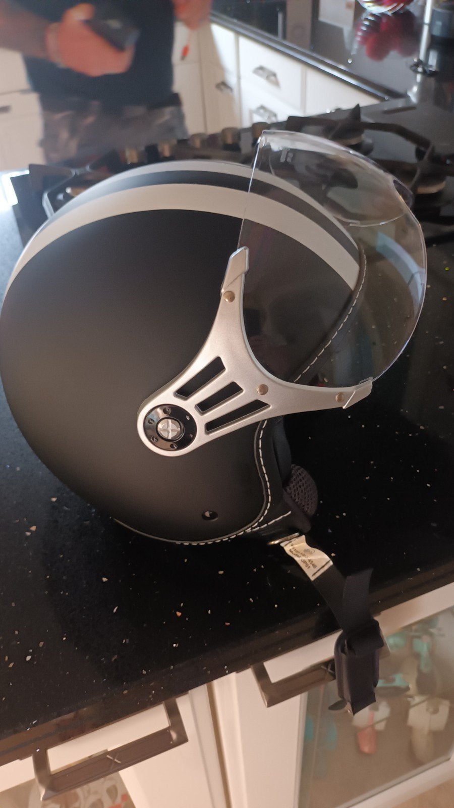 moto helm, Vélos & Vélomoteurs, Casques de cyclomoteur, Enlèvement