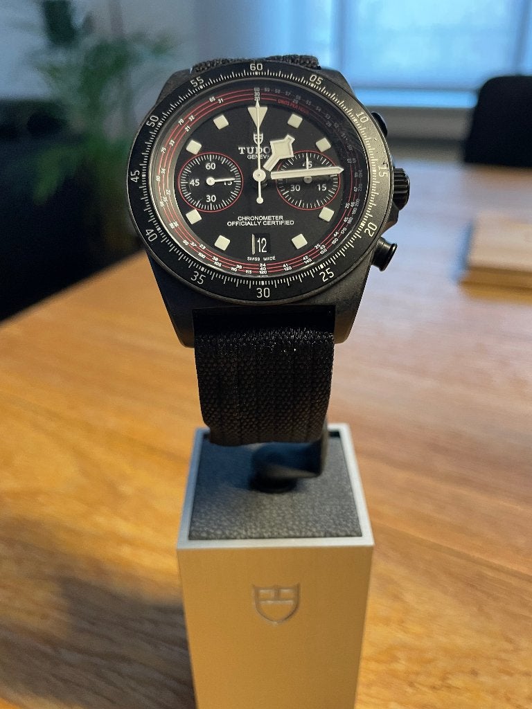 TUDOR PELAGOS FXD CHRONO CYCLING EDITION, Ophalen, Zo goed als nieuw, Breitling