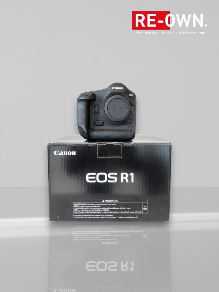 Canon EOS R1 Body | 815 clicks | Nieuwstaat | 6 Mnd Garantie