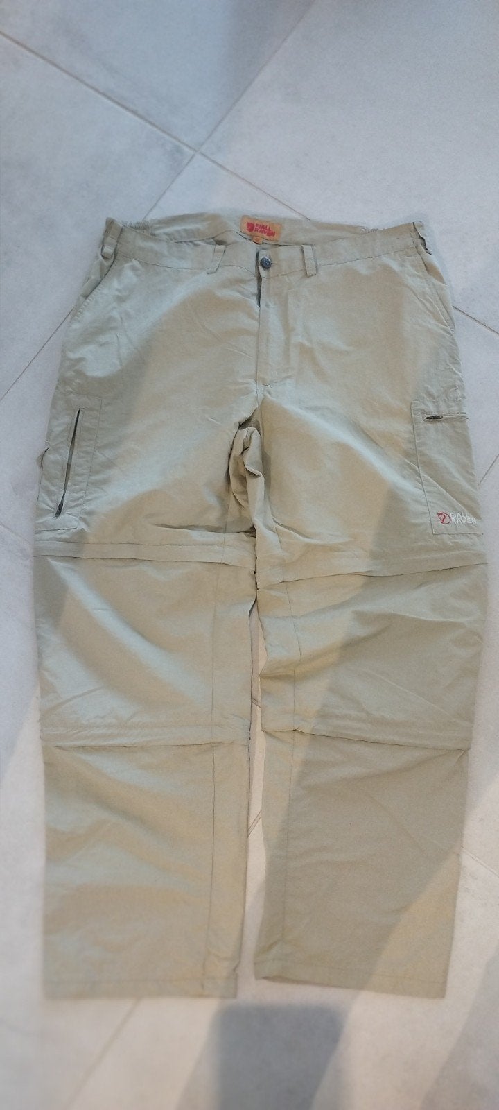 Fjallraven 3-in-1 broek, Ophalen