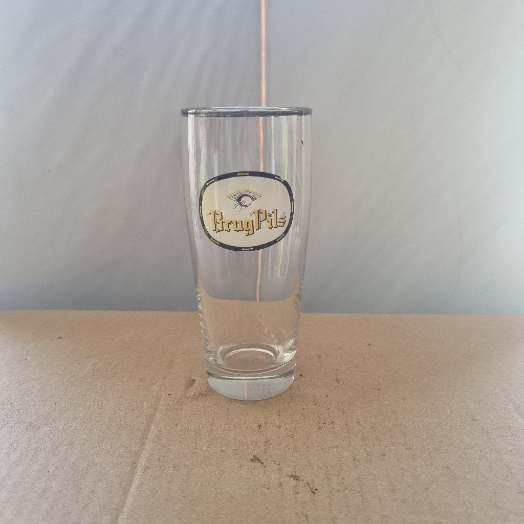 Verre Brug Pils, Collections, Enlèvement ou Envoi, Utilisé, Verre ou Verres, Autres marques