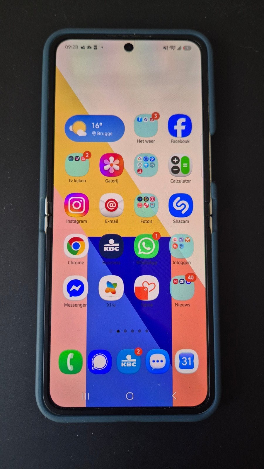 Samsung Galaxy Z Flip6 265MB, Telecommunicatie, Ophalen of Verzenden, Zo goed als nieuw, Android OS, Galaxy Z Flip