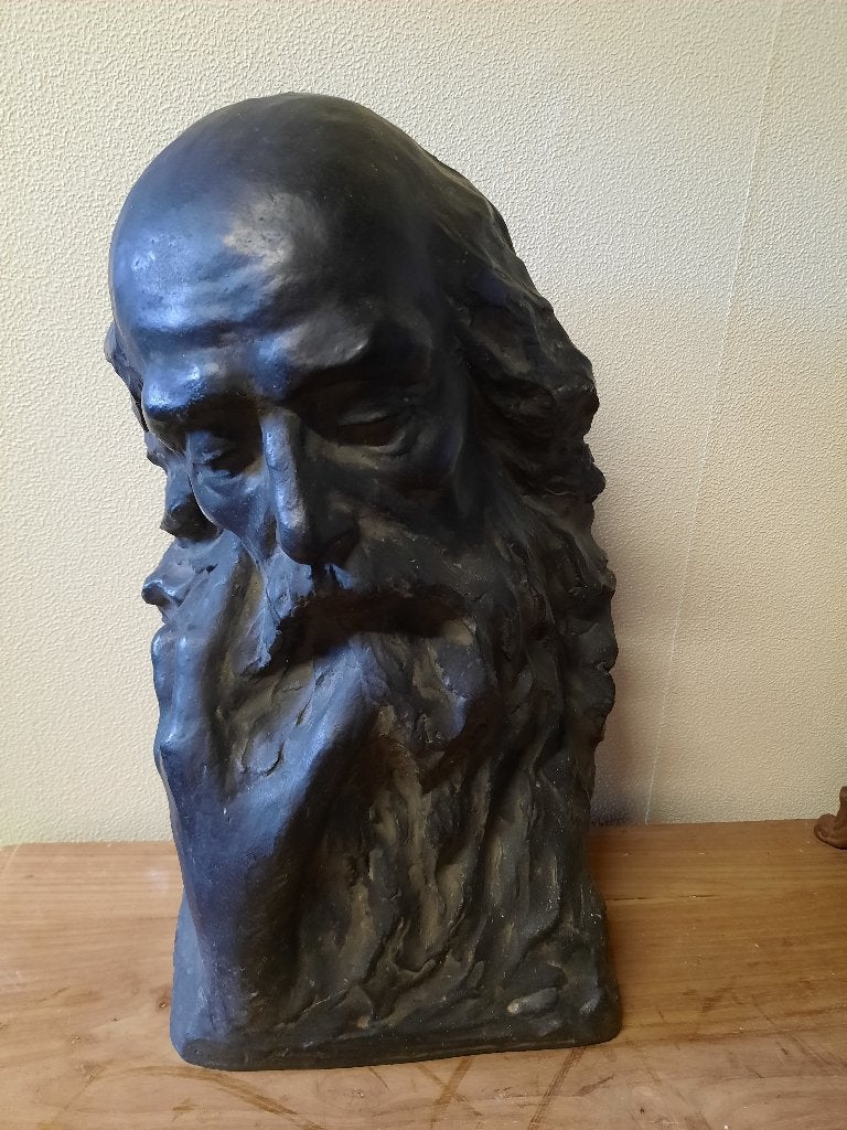 Antiek beeld buste Georges Wasterlain., Enlèvement