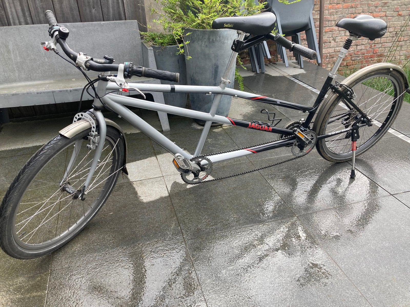 Tandem, Fietsen en Brommers, Fietsen | Tandems, Ophalen, Gebruikt