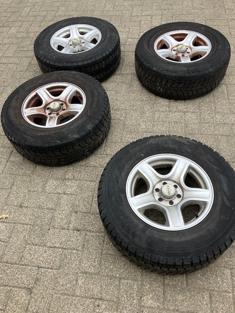 Banden + velg, Auto-onderdelen, Banden en Velgen, Ophalen, Gebruikt, 255 mm, 16 inch