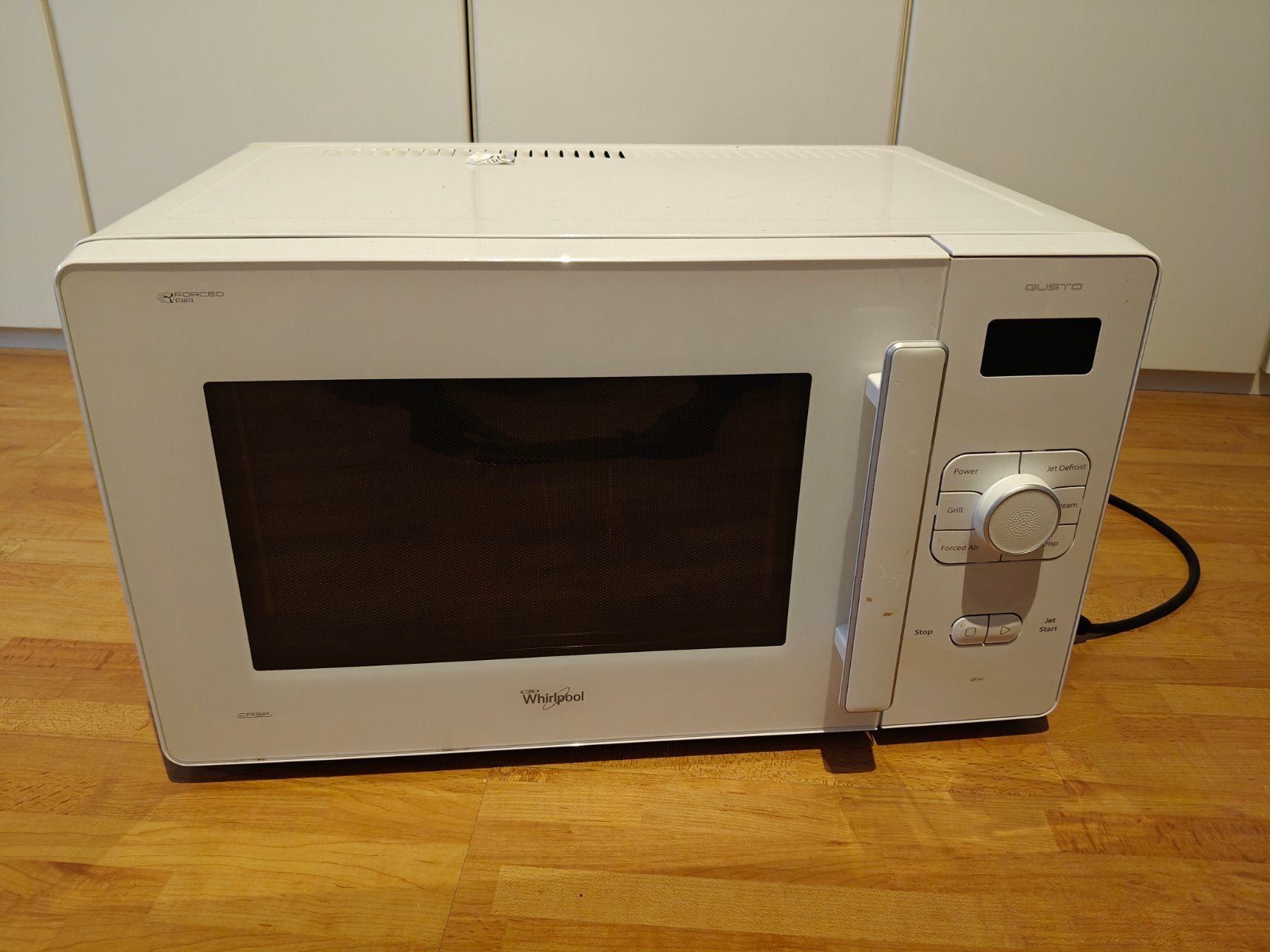 Combi microgolfoven en warme lucht Whirlpool, Electroménager, Fours, Comme neuf, Autoportant, Whirlpool, Enlèvement