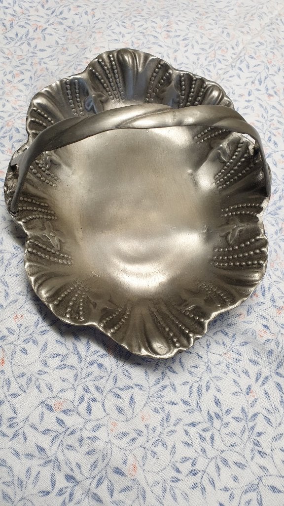 TINNEN MANDJE, Ophalen of Verzenden