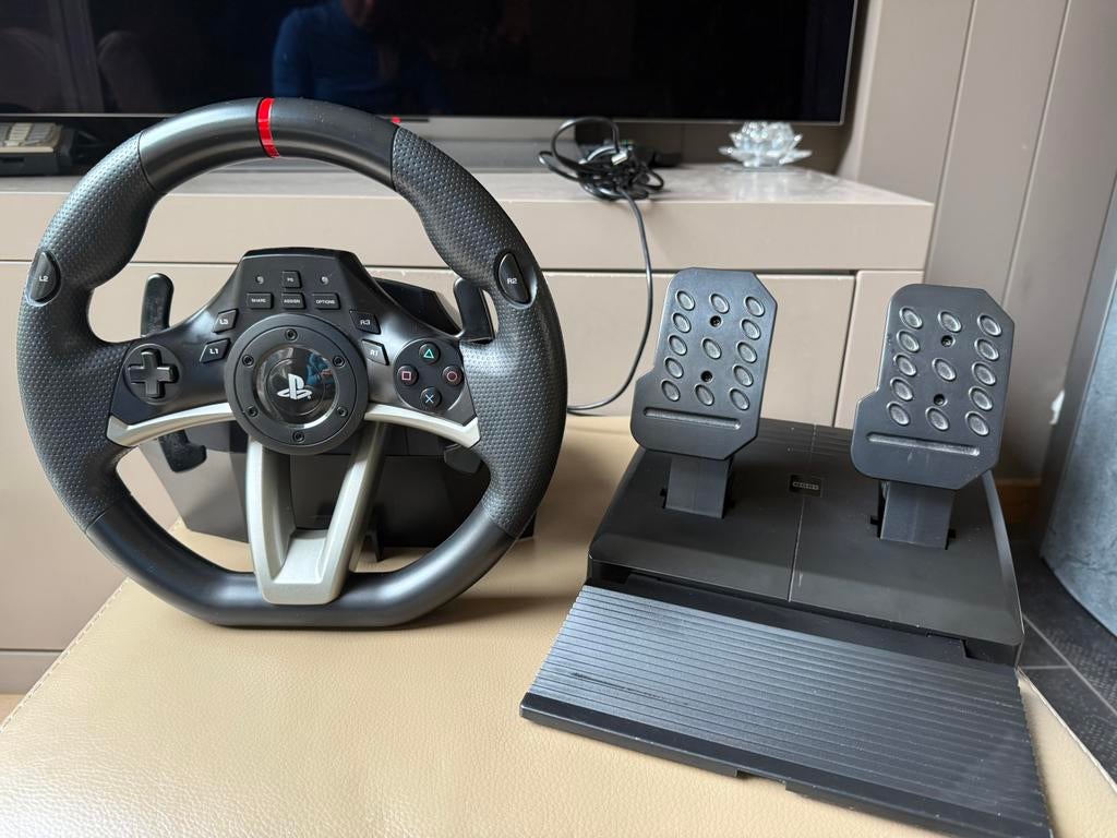 Roue de jeu Hori PS4/PC comme neuve !, Enlèvement ou Envoi, Comme neuf