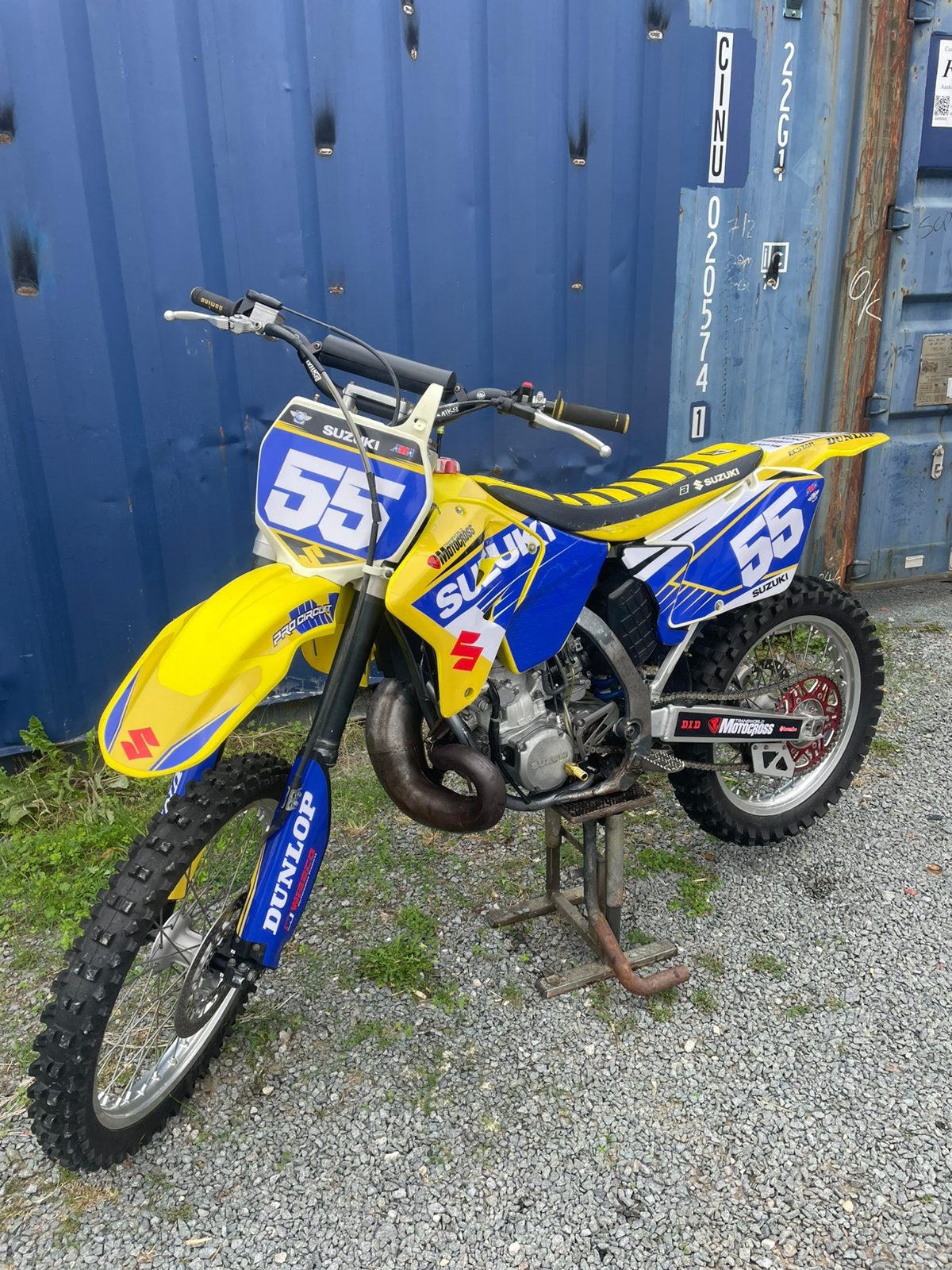 Suzuki RM250 2008 2 temps — Vélo tout-terrain robuste, Enlèvement ou Envoi, Comme neuf, Suzuki, 250 cm³